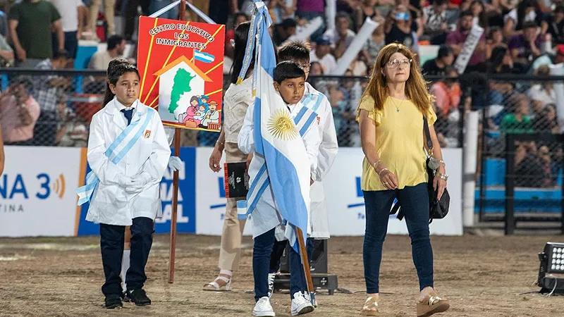 Escuela Los Inmigrantes en el Festival
